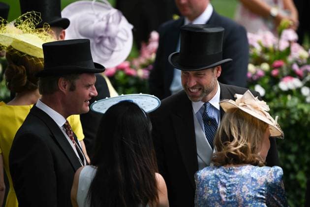 British royal family attends the Royal Ascot 2026 BERKSHIRE, UNITED KINGDOM - JUNE 17: William, Prince of Wales (R) and Catherine, Princess of Wales (not seen) attend the second day of the traditional Royal Ascot horse racing event, which has been held since 1711, in Berkshire, United Kingdom on June 17, 2026. Rasid Necati Aslim Anadolu Berkshire United Kingdom. Editorial use only. Please get in touch for any other usage.  Copyright: x2026xAnadoluxRasidxNecatixAslimx