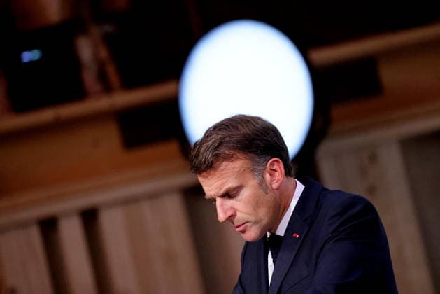 French President Emmanuel Macron during the closing press conference of the G7 summit in Évian-les-Bains, France, on June 17, 2026. Dominique Jacovides Bestimage French President Emmanuel Macron during the closing press conference of the G7 summit in Évian-les-Bains, France, on June 17, 2026 Évian-les-Bains France,detected_source_language  Copyright: xDOMINIQUExJACOVIDESx xBESTIMAGExDOMINIQUExJACOVIDESx xBESTIMAGEx