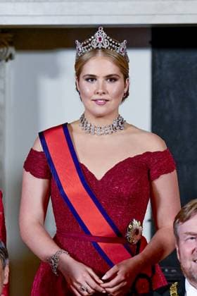 Amsterdam, The Netherlands, 2026-06-17 19:38:59 AMSTERDAM, 17-06-2026, Royal Palace Amsterdam At the invitation of King Willem-Alexander and Queen Maxima, Emperor Naruhito of Japan is paying a state visit to the Netherlands. Emperor Naruhito is accompanied by Her Majesty Empress Masako. The state visit is a confirmation of the close and historic relationship between Japan and the Netherlands. The countries share 426 years of bilateral relations. PHOTO: NLBeeld POOL Mischa Schoemaker In the photo: The Royal Couple hosts a state banquet at the Royal Palace Amsterdam. King Willem-Alexander and Emperor Naruhito deliver a speech. Also present at the state banquet are the Princess of Orange Princess Amalia, Princess Ariane, Princess Beatrix,  Copyright: xx x
