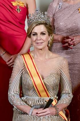 Amsterdam, The Netherlands, 2026-06-17 19:39:04 AMSTERDAM, 17-06-2026, Royal Palace Amsterdam At the invitation of King Willem-Alexander and Queen Maxima, Emperor Naruhito of Japan is paying a state visit to the Netherlands. Emperor Naruhito is accompanied by Her Majesty Empress Masako. The state visit is a confirmation of the close and historic relationship between Japan and the Netherlands. The countries share 426 years of bilateral relations. PHOTO: NLBeeld POOL Mischa Schoemaker In the photo: The Royal Couple hosts a state banquet at the Royal Palace Amsterdam. King Willem-Alexander and Emperor Naruhito deliver a speech. Also present at the state banquet are the Princess of Orange Princess Amalia, Princess Ariane, Princess Beatrix,  Copyright: xx x