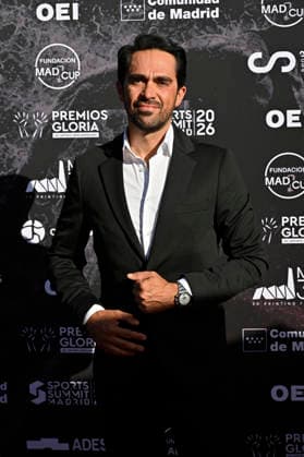 Ibero-American Sports Glory Awards Ceremony Alberto Contador during the Ibero-American Sports Glory Awards ceremony on June 17, 2026, in Madrid, Spain. The GLORIA Ibero-American Sports Awards recognize individuals, institutions, and organizations that use sports as a tool for social transformation, promoting inclusion, innovation, sustainability, education, and economic development. JUNE 17, 2026 Madrid, Spain,detected_source_language  Copyright: xFranciscoxGuerrax 7604861
