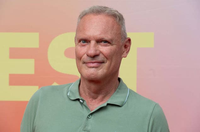 Klaus NIERHOFF, Schauspieler, Portraet, Porträt, Portrait, Angeschnittenes Einzelbild, Einzelmotiv, Roter Teppich, Red Carpet Show, Ankunft, arrival, Sommerfest der Film und Medienstiftung NRW in Koeln, 17.06.2026. *** Klaus NIERHOFF, actor, portrait, close-up, single image, single subject, red carpet, red carpet event, arrival, Summer Festival of the Film and Media Foundation NRW in Cologne, June 17, 2026,detected_source_language