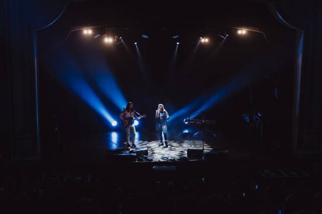Halestorm Playing an Acoustic Set at Islington Assembly Hall, London Halestorm Lzzy Hale and Joe Hottinger Acoustic Set Islington Assembly Hall London Wednesday 17th June, Credit:Justine Louise Avalon  Copyright: xJustinexLouisex xAvalonx 1110845992
