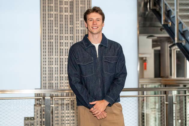 June 17, 2026, New York, New York, USA: JOSH BRUBAKER visits the Empire State Building in New York to celebrate the expansion of his two shows, The Bru Show and Audacity Check In. 17 June 2026 New York USA  - ZUMAa265 20260617_zep_a265_007 Copyright: xEricxAcquayex