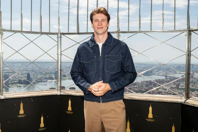 June 17, 2026, New York, New York, USA: JOSH BRUBAKER visits the Empire State Building in New York to celebrate the expansion of his two shows, The Bru Show and Audacity Check In. 17 June 2026 New York USA - ZUMAa265 20260617_zep_a265_013 Copyright: xEricxAcquayex