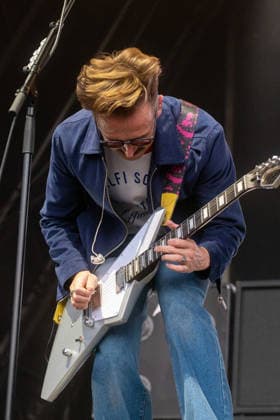 McFly in concert at Thetford Forest, Thetford, UK Thetford, UK, 17 June, 2026. McFly in concert. Pictured left to right, Tom Fletcher., Credit:Stephen Keable Avalon UK, Norfolk, Thetford, Thetford Forest  Copyright: xStephenxKeablex xAvalonx 1110847682