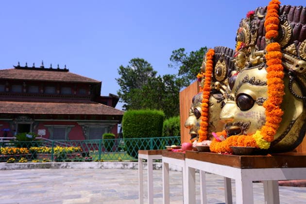 June 18, 2026, Kathmandu, Bagmati, Nepal: The sacred 16th-century Bhairava masks are pictured in a procession as they depart the National Museum of Nepal in Chhauni, Kathmandu, on June 18, 2026, en route to their original shrine in Dolakha after more than three decades abroad. The revered masks were stolen in March 1994 and later trafficked internationally before entering museum circulation in the United States. Following provenance research and legal coordination between Nepali authorities and the Manhattan District AttorneyÃ¢â‚¬â ¢s Office, the masks were formally returned and repatriated to Nepal in December 2023. Their return marks a significant milestone in ongoing efforts to restore stolen cultural heritage to its place of origin and  - ZUMAs330 20260618_zsp_s330_005 Copyright: xSafalxPrakashxShresthax
