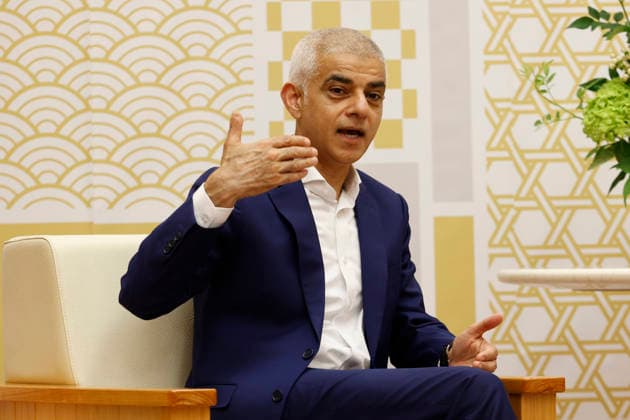 June 18, 2026, Tokyo, Japan: Mayor of London Sadiq Khan speaks during a meeting with Tokyo Governor Yuriko Koike (not pictured) at the Tokyo Metropolitan Government Building. Mayor Khan is on an official visit to Tokyo to strengthen ties with his counterpart, Governor Koike. Tokyo Japan  - ZUMAm191 20260618_aap_m191_017 Copyright: xRodrigoxReyesxMarinx
