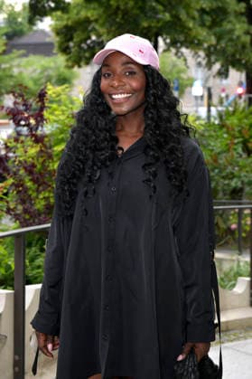 Nikeata Thompson beim ICON Summer Dinner in der Manon Brasserie Nouvelle im Hotel Roomers. Berlin, 17.06.2026 *** Nikeata Thompson at the ICON Summer Dinner at Manon Brasserie Nouvelle at the Roomers Berlin Hotel, June 17, 2026,detected_source_language Foto:xM.xBehrensx xFuturexImagex icon_6180