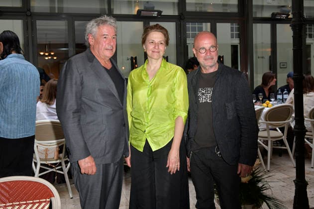Markus Imboden, Martina Gedeck und Christian Berkel beim ICON Summer Dinner in der Manon Brasserie Nouvelle im Hotel Roomers. Berlin, 17.06.2026 *** Markus Imboden, Martina Gedeck, and Christian Berkel at the ICON Summer Dinner at Manon Brasserie Nouvelle at Hotel Roomers Berlin, June 17, 2026,detected_source_language Foto:xM.xBehrensx xFuturexImagex icon_6200