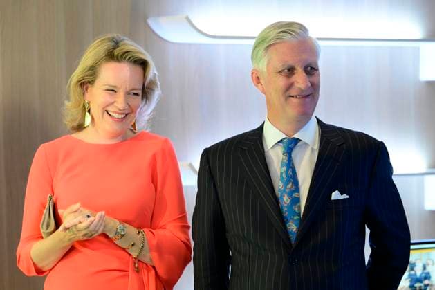 King Philippe And Queen Mathilde Visit Media Square EVERE, BELGIUM - JUNE 18: King Philippe of Belgium and Queen Mathilde of Belgium pictured visiting Media Square, the RTBF s new headquarters in Brussels.on June 18, 2026 in Evere, Belgium, 18 06 2026 Evere Belgium  Copyright: xPhilipxReynaersx