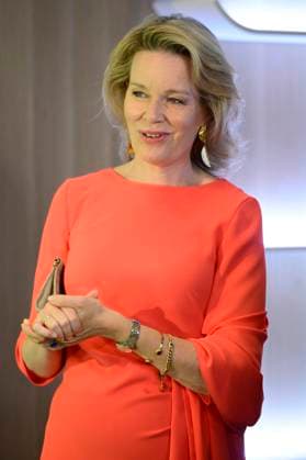 King Philippe And Queen Mathilde Visit Media Square EVERE, BELGIUM - JUNE 18: Queen Mathilde of Belgium pictured visiting Media Square, the RTBF s new headquarters in Brussels.on June 18, 2026 in Evere, Belgium, 18 06 2026 Evere Belgium  Copyright: xPhilipxReynaersx