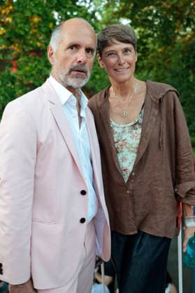 Christoph Maria Herbst mit Ehefrau Gisi Herbst beim Sommerfest zum 35-jährigen Bestehen der Film- und Medienstiftung NRW im Park CafÃ . Köln, 17.06.2026 *** Christoph Maria Herbst with his wife, Gisi Herbst, at the summer celebration marking the 35th anniversary of the Film and Media Foundation NRW at Park Café in Cologne, June 17, 2026,detected_source_language Foto:xR.xSchmiegeltx xFuturexImagex nrw_sommerfest_6816