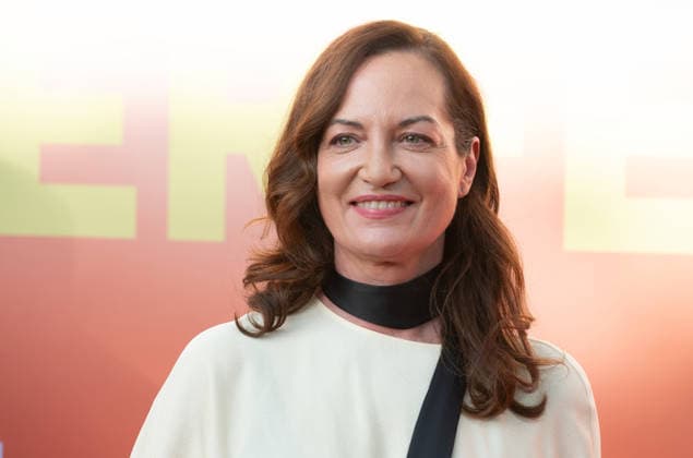 Natalia WOERNER, Wörner, Schauspielerin, Portraet, Porträt, Portrait, Angeschnittenes Einzelbild, Einzelmotiv, Roter Teppich, Red Carpet Show, Ankunft, arrival, Sommerfest der Film und Medienstiftung NRW in Koeln, 17.06.2026. *** Natalia WOERNER, Wörner, actress, portrait, close-up, single image, single subject, red carpet, red carpet event, arrival, Summer Festival of the Film and Media Foundation NRW in Cologne, June 17, 2026,detected_source_language