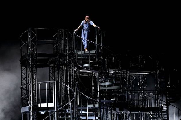 Nadja Mchantaf (als Marie) während der Fotoprobe für Zar und Zimmermann in der Deutschen Oper in Berlin, 17. Juni 2026. Komische Oper in drei Akten von Albert Lortzing. Musikalische Leitung Antonello Manacorda. Inszenierung Martin G. Berger. Bühne Sarah-Katharina Karl. Kostüme Esther Bialas. Premiere ist am 20. Juni 2026. Deutsche Oper Berlin Zar und Zimmermann *** Nadja Mchantaf (as Marie) during the photo shoot for Zar und Zimmermann at the Deutsche Oper in Berlin, June 17, 2026 Comic opera in three acts by Albert Lortzing Musical direction