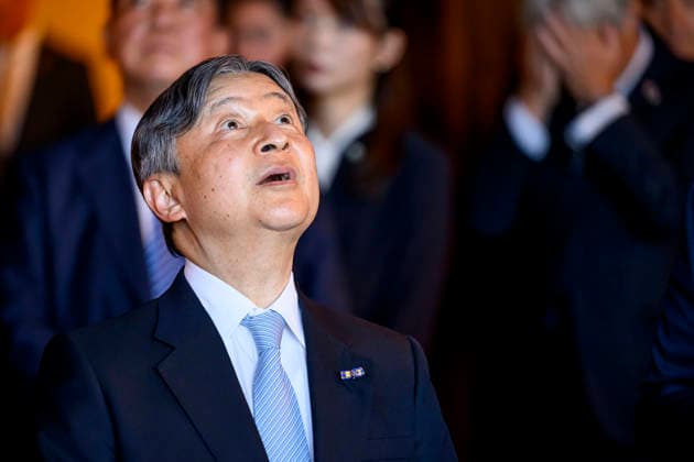 18-06-2026 Statevisit Emperor Naruhito of Japan visited the Peace Palace in The Hague on the 2nd day of the 3 day statevisit to the Netherlands. Â  Copyright: xPPEx