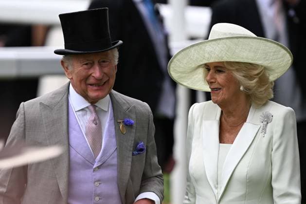 Entertainment Bilder des Tages Royal Ascot 2026 BERKSHIRE, UNITED KINGDOM - JUNE 18: King Charles III and Queen Camilla attend the third day of the traditional Royal Ascot horse racing event, which has been held since 1711, in Berkshire, United Kingdom on June 18, 2026. Rasid Necati Aslim Anadolu Berkshire United Kingdom. Editorial use only. Please get in touch for any other usage.  Copyright: x2026xAnadoluxRasidxNecatixAslimx