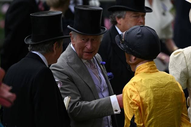 Royal Ascot 2026 BERKSHIRE, UNITED KINGDOM - JUNE 18: King Charles III and Queen Camilla attend the third day of the traditional Royal Ascot horse racing event, which has been held since 1711, in Berkshire, United Kingdom on June 18, 2026. Rasid Necati Aslim Anadolu Berkshire United Kingdom. Editorial use only. Please get in touch for any other usage.  Copyright: x2026xAnadoluxRasidxNecatixAslimx