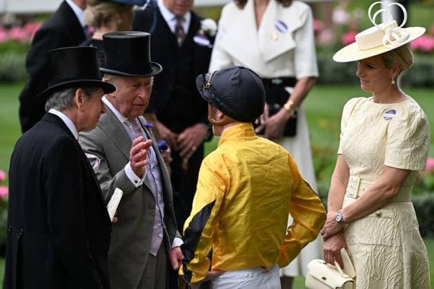 Royal Ascot 2026 BERKSHIRE, UNITED KINGDOM - JUNE 18: King Charles III and Queen Camilla attend the third day of the traditional Royal Ascot horse racing event, which has been held since 1711, in Berkshire, United Kingdom on June 18, 2026. Rasid Necati Aslim Anadolu Berkshire United Kingdom. Editorial use only. Please get in touch for any other usage.  Copyright: x2026xAnadoluxRasidxNecatixAslimx