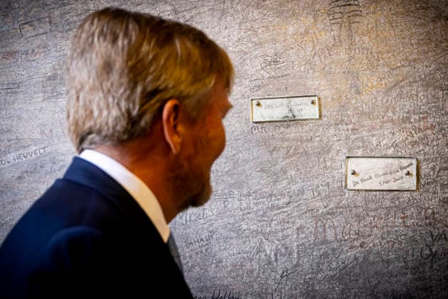 18-06-2026 Statevisit King Willem-Alexander with Emperor Naruhito of Japan visited ˜Sweat Room™ Zweetkamertje with the signature of the King at the university of Leiden on the 2nd day of the 3 day statevisit to the Netherlands. (c) PPE rpe van katwijk  Copyright: xPPEx