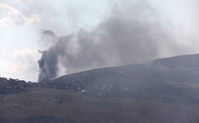 Israeli attacks on Lebanon continue despite the ceasefire NABATIEH, LEBANON - JUNE 18: Smoke rises over Mount Ali al-Tahir following the Israeli attack despite the ceasefire in Nabatieh, Lebanon on June 18, 2026. Ramiz Dallah Anadolu Nabatieh Lebanon. Editorial use only. Please get in touch for any other usage.  Copyright: x2026xAnadoluxRamizxDallahx