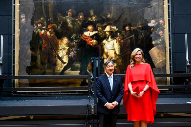 18-06-2026 Amsterdam Queen Maxima and Emperor Naruhito of Japan visited the Rijksmuseum in Amsterdam on the 2nd day of the 3 day statevisit to the Netherlands. Â  Copyright: xPPEx