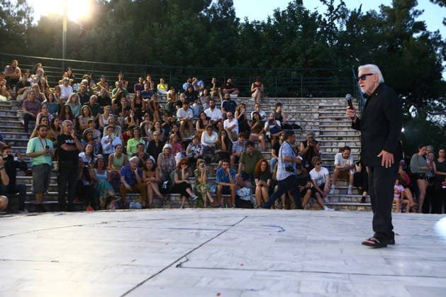 June 18, 2026, Athens, Greece: American actor Harvey Keitel attends a special screening of Ulysses Gaze in Athens, 32 years after starring in the acclaimed film directed by Theo Angelopoulos. The event marked a reunion with one of the landmark works of European cinema and celebrated the film s enduring legacy. Athens Greece  - ZUMAv62_ 20260618_zaf_v62_011 Copyright: xAristidisxVafeiadakisx
