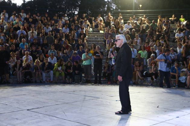 June 18, 2026, Athens, Greece: American actor Harvey Keitel attends a special screening of Ulysses Gaze in Athens, 32 years after starring in the acclaimed film directed by Theo Angelopoulos. The event marked a reunion with one of the landmark works of European cinema and celebrated the film s enduring legacy. Athens Greece  - ZUMAv62_ 20260618_zaf_v62_012 Copyright: xAristidisxVafeiadakisx