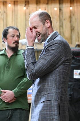 The Prince of Wales Visits The Apricot Centre TOTNES, ENGLAND - JUNE 18: Prince William, Prince of Wales smiles during his visit to the Apricot Centre, a carbon-negative farm and wellbeing service on June 18, 2026 in Totnes, England. The Prince will tour the farm and hear how the Apricot Centre has evolved into a financially viable and environmentally pioneering enterprise., Credit:Hugh Hastings PA ROTA - B68 Avalon United Kingdom, England, Totnes  Copyright: xHughxHastingsx xPAxROTAx-xB68x xAvalonx 1111092034