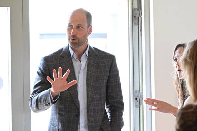 The Prince of Wales Visits The Apricot Centre TOTNES, ENGLAND - JUNE 18: Managing Director Rachel Philips and Prince William, Prince of Wales talk during his visit to the Apricot Centre, a carbon-negative farm and wellbeing service on June 18, 2026 in Totnes, England. The Prince will tour the farm and hear how the Apricot Centre has evolved into a financially viable and environmentally pioneering enterprise., Credit:Hugh Hastings PA ROTA - B68 Avalon United Kingdom, England, Totnes  Copyright: xHughxHastingsx xPAxROTAx-xB68x xAvalonx 1111092252