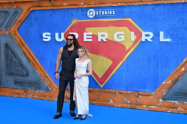 Supergirl fan event at Cineworld Leicester Square Featuring: Jason Momoa and Milly Alcock Where: London, United Kingdom When: 18 Jun 2026 Credit: Nils Jorgensen INSTARimages EDITORIAL USE ONLY. NOT FOR USE BY NEWSPAPERS BASED IN THE UK. Copyright: xx instar55785212
