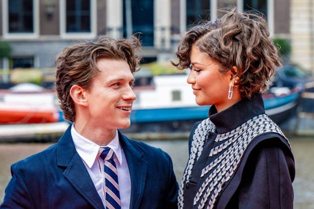 Photocall Spider-Man Brand New Day. Amsterdam, the Netherlands. 17 Jun 2026 Tom Holland and Zendaya Maree Stoermer Coleman during a photocall in Amsterdam to promote the film Spider-Man Brand New Day. Amsterdam The Netherlands  Copyright: xMischaxSchoemakerx