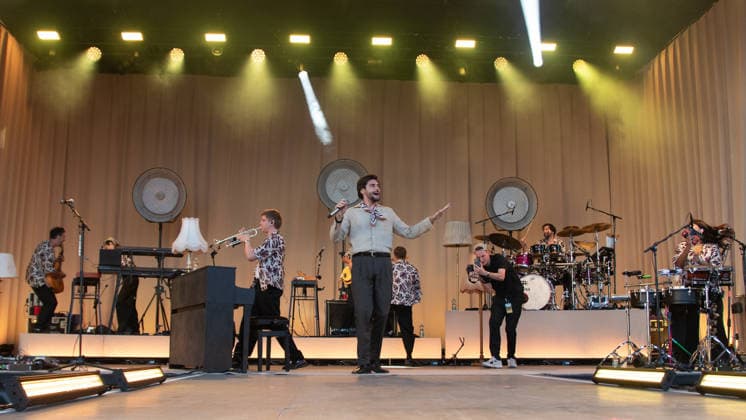 Alvaro Soler - El Camino Tour 2026, Kluturfabrik Cortendorf Concert, Live Music Alvaro Soler - El Camino Tour 2026 18 Jun 2026 Kluturfabrik Cortendorf, Coburg, Germany Image: Alvaro Soler performing in the Kluturfabrik Cortendorf during El Camino Tour. Copyright: xPresseFotoxEvansx