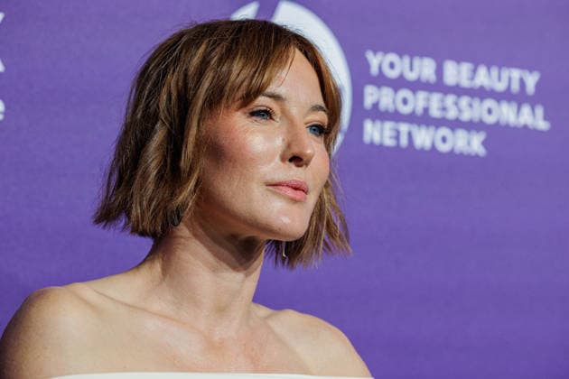 18.06.2026. Düsseldorf. Jeannine Michaelsen am Purple Carpet bei der Verleihung des Deutschen Parfumpreises DUFTSTARS 2026 in der Düsseldorfer Rheinterrasse. Die DUFTSTARS zählen zu den renommiertesten Beauty- und Duft-Awards Deutschlands und bringen jedes Jahr Persönlichkeiten aus Beauty, Fashion, Medien und Entertainment zusammen. Düsseldorf Rheinterrasse Nordrhein-Westfalen Deutschland *** June 18, 2026, Düsseldorf