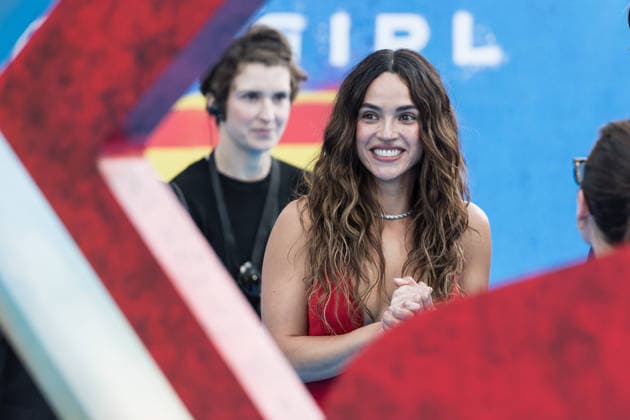 Supergirl UK Sneak Peek Fan Event in London LONDON, UNITED KINGDOM - JUNE 18: Adria Arjona attends the Supergirl UK Sneak Peek Fan Event at Cineworld Leicester Square in London, United Kingdom on June 18, 2026. Wiktor Szymanowicz Anadolu London United Kingdom. Editorial use only. Please get in touch for any other usage.  Copyright: x2026xAnadoluxWiktorxSzymanowiczx