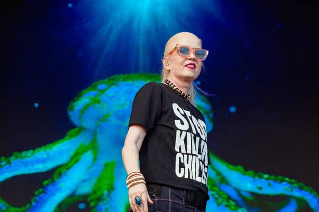 June 18, 2026, Northwich, United Kingdom: SHIRLEY MANSON - lead vocals, of Alt Rock Band Garbage performing at Delamere Forest, Cheshire UK as part of the annual Forest Live summer concert series, Northwich United Kingdom  - ZUMAp211 20260618_aap_p211_003 Copyright: xAndyxVonxPipx