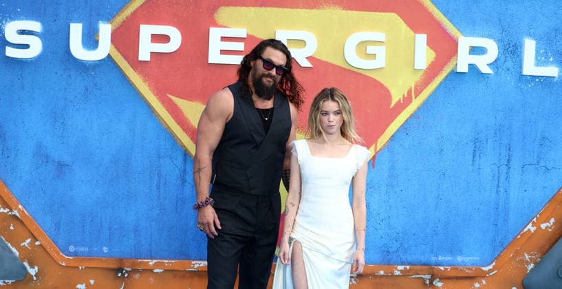 Supergirl UK Sneak Peak Event at Cineworld Leicester Square in London - 18 Jun 2026 Jason Momoa and Milly Alcock attend the Supergirl UK Sneak Peak Event at Cineworld Leicester Square. London United Kingdom Copyright: xFredxDuvalx xSOPAxImagesx FD_Supergirl_03