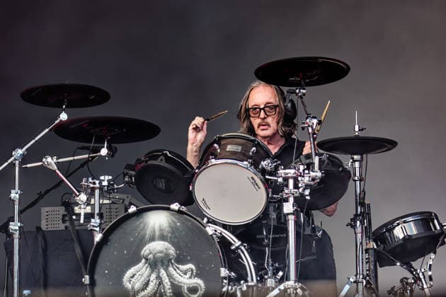June 18, 2026, Northwich, United Kingdom: BUTCH VIG - drums, percussion, keyboards, backing vocals of Alt Rock Band Garbage at Delamere Forest, Cheshire UK as part of the annual Forest Live summer concert series, Northwich United Kingdom  - ZUMAp211 20260618_aap_p211_024 Copyright: xAndyxVonxPipx