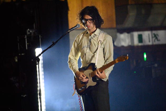 Bar Italia Perform at Meltdown Festival 2026, Queen Elizabeth Hall, London, UK - 18 June 2026 vocalist guitarist Jezmi Tarik Fehmi of English indie rock band Bar Italia performs at The Meltdown Festival at Queen Elizabeth Hall in London, England, UK on Thursday 18 June 2026., Credit:Justin Ng Avalon UK, England, London, Queen Elizabeth Hall  Copyright: xJustinxNgx xAvalonx 1111123018