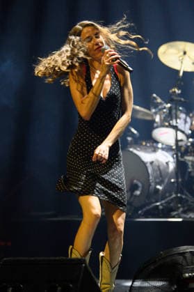 Bar Italia Perform at Meltdown Festival 2026, Queen Elizabeth Hall, London, UK - 18 June 2026 Vocalist Nina Cristante of English indie rock band Bar Italia performs at The Meltdown Festival at Queen Elizabeth Hall in London, England, UK on Thursday 18 June 2026., Credit:Justin Ng Avalon UK, England, London, Queen Elizabeth Hall  Copyright: xJustinxNgx xAvalonx 1111123036
