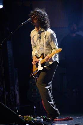 Bar Italia Perform at Meltdown Festival 2026, Queen Elizabeth Hall, London, UK - 18 June 2026 vocalist guitarist Jezmi Tarik Fehmi of English indie rock band Bar Italia performs at The Meltdown Festival at Queen Elizabeth Hall in London, England, UK on Thursday 18 June 2026., Credit:Justin Ng Avalon UK, England, London, Queen Elizabeth Hall  Copyright: xJustinxNgx xAvalonx 1111123047