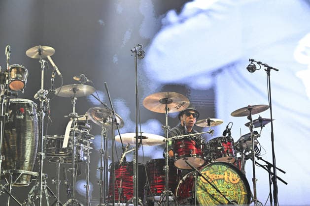 Cypress Hill At The Accor Arena - Paris Cypress Hill, Eric Bobo (Eric Correa) performs at the Accor Arena in Paris, France on June 18, 2026. Photo by Christophe Meng ABACAPRESS.COM Paris France  Copyright: xMengxChristophe ABACAx
