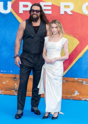 Jason Momoa and Milly Alcock attends Supergirl UK Sneak Peak Fan Event at Cineworld Leicester Square in London, England. UK. Thursday 18th June 2026. Copyright: xJamesxWarrenx ae7n1630