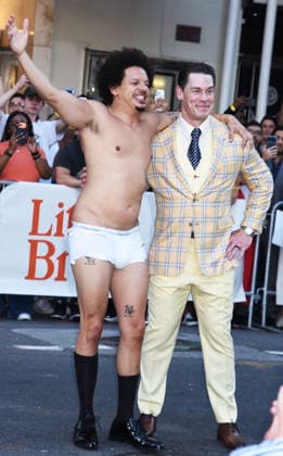 Outside arrivals for the New York premiere of Little Brother Featuring: Eric Andre and John Cena Where: New York, United States When: 18 Jun 2026 Credit: Darla Khazei INSTARimages EDITORIAL USE ONLY. NOT FOR USE BY NEWSPAPERS BASED IN THE UK. Copyright: xx instar55785856