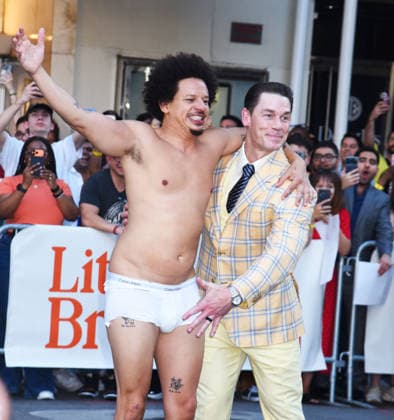 Outside arrivals for the New York premiere of Little Brother Featuring: Eric Andre and John Cena Where: New York, United States When: 18 Jun 2026 Credit: Darla Khazei INSTARimages EDITORIAL USE ONLY. NOT FOR USE BY NEWSPAPERS BASED IN THE UK. Copyright: xx instar55785859