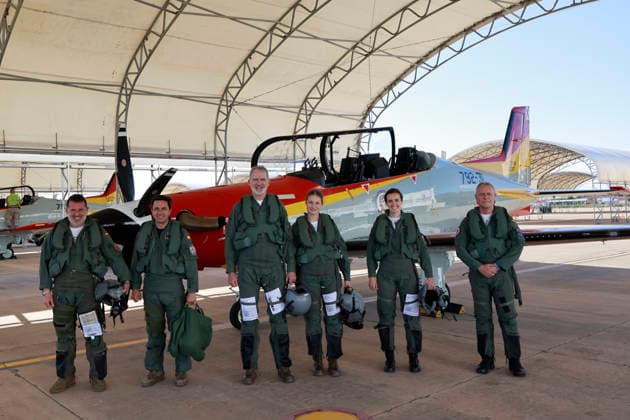 Princess Leonors training flight with her father, Felipe VI, at the General Academy of Air and Space Princess Leonors training flight with her father, Felipe VI, at the General Academy of Air and Space, on June 18, 2026, in San Javier, Murcia ARMED FORCES PRINCESS LEONOR FELIPE VI AIRPLANE FLIGHT JUNE 19, 2026 Office of His Majesty the King June 19, 2026 San Javier, Murcia San Javier, Murcia Spain,detected_source_language  Copyright: xCasaxdexS.M.xelxReyx 7607917