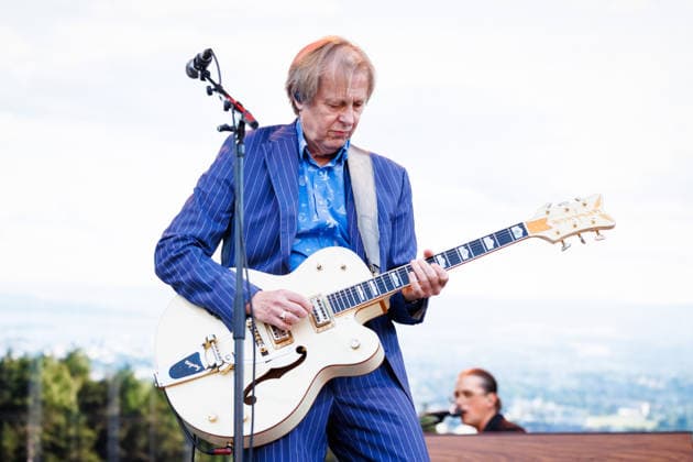 deLillos live at OverOslo 2026 Oslo, Norway. 18th, June 2026. The Norwegian rock band deLillos performs a live concert during the Norwegian music festival OverOslo 2026 in Oslo. Here singer and musician Lars Lillo-Stenberg is seen live on stage. Norway, Oslo  Copyright: xGonzalesxPhoto KetilxMartinsenx