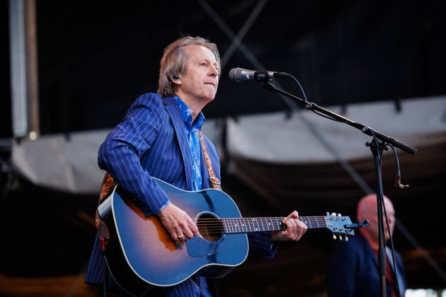 deLillos live at OverOslo 2026 Oslo, Norway. 18th, June 2026. The Norwegian rock band deLillos performs a live concert during the Norwegian music festival OverOslo 2026 in Oslo. Here singer and musician Lars Lillo-Stenberg is seen live on stage. Norway, Oslo  Copyright: xGonzalesxPhoto KetilxMartinsenx