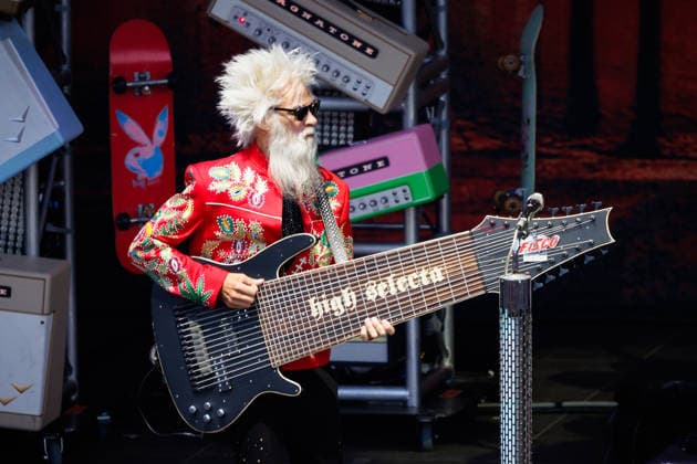 ZZ Top live at OverOslo 2026 Oslo, Norway. 18th, June 2026. The American rock band ZZ Top perform a live concert during the Norwegian music festival OverOslo 2026 in Oslo. Here musician Elwood Francis is seen live on stage. Norway, Oslo  Copyright: xGonzalesxPhoto KetilxMartinsenx