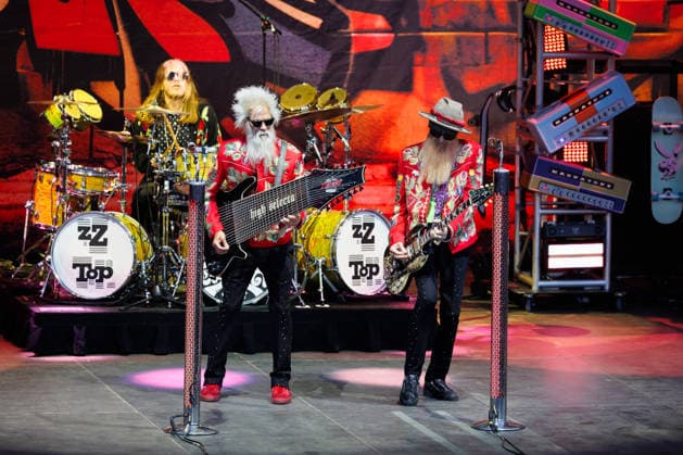 ZZ Top live at OverOslo 2026 Oslo, Norway. 18th, June 2026. The American rock band ZZ Top perform a live concert during the Norwegian music festival OverOslo 2026 in Oslo. Here vocalist and musician Billy Gibbons (R) is seen live on stage with musician Elwood Francis (L). Norway, Oslo  Copyright: xGonzalesxPhoto KetilxMartinsenx